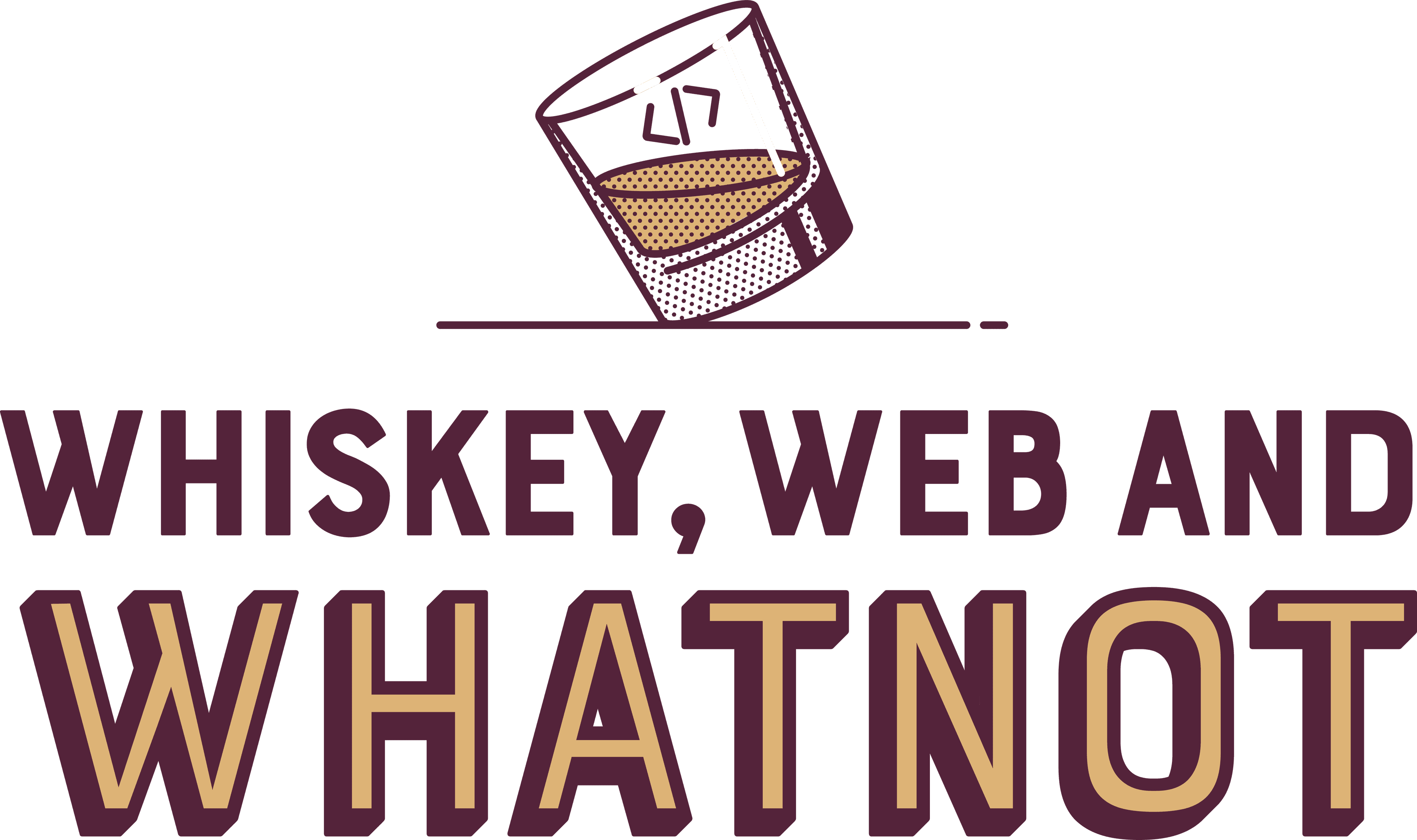 Whiskey Web and Whatnot Logo