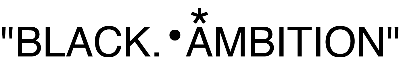 Black Ambition Logo
