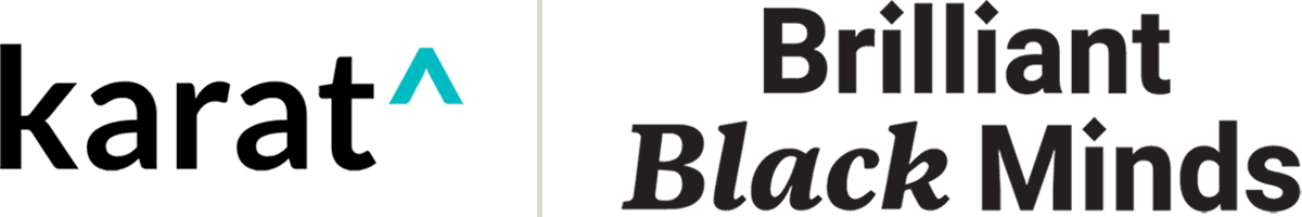 Karat: Brilliant Black Minds logo